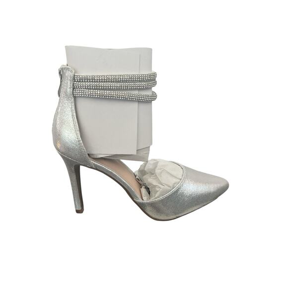 APT. 9 “Emrys” Women’s Silver High Heels with Memory Foam – Size 7 - Picture 2 of 6